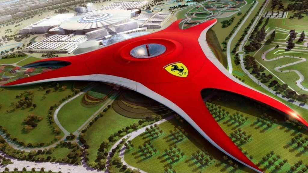 Abu Dhabi Full Day Tour Grand Mosque and Ferrari World Theme Park - Pick Up and Drop Off Dubai For 1