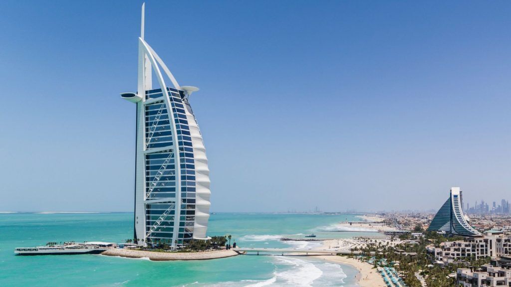 Inside Burj Al Arab tour including soft beverage at UMA Lounge