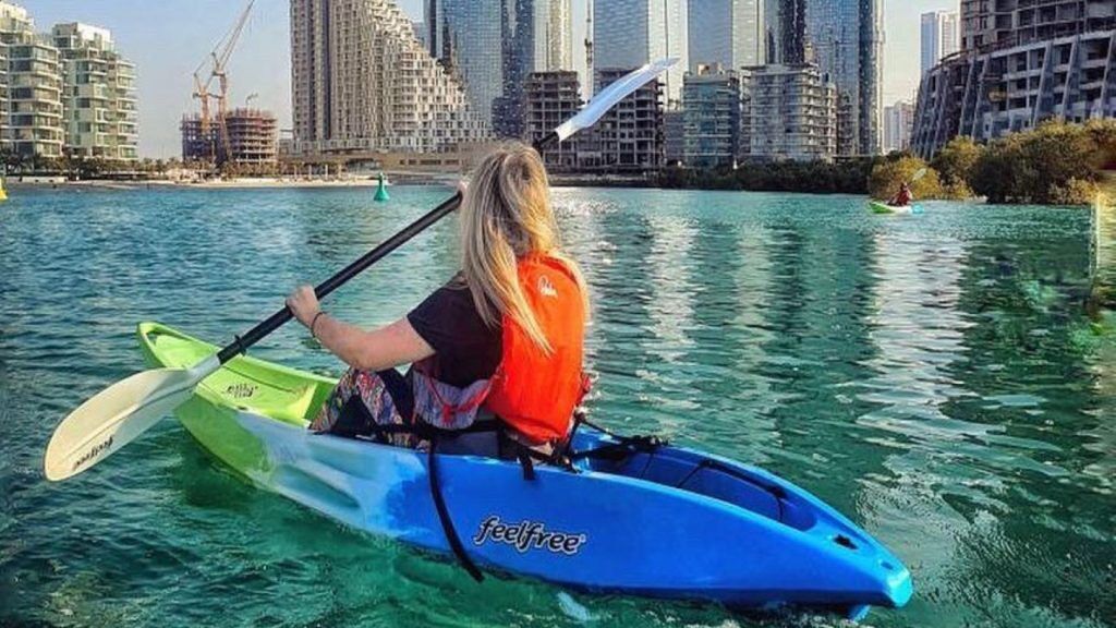 Guided Kayak Tour at Reem Central Park