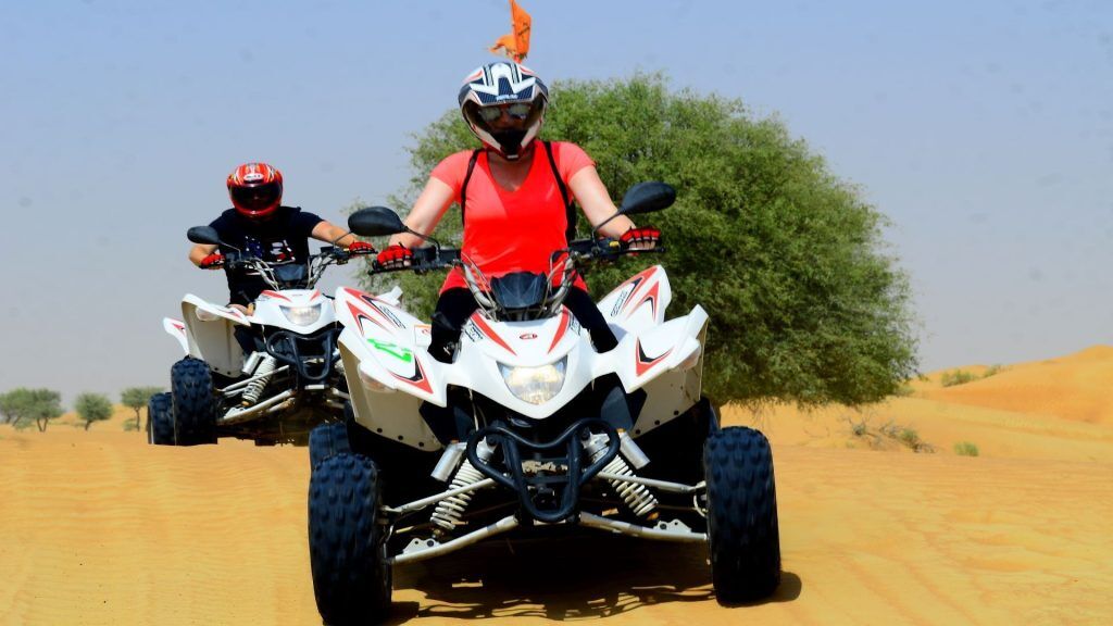 Quad Bike Experience Including Dinner and Entertainment