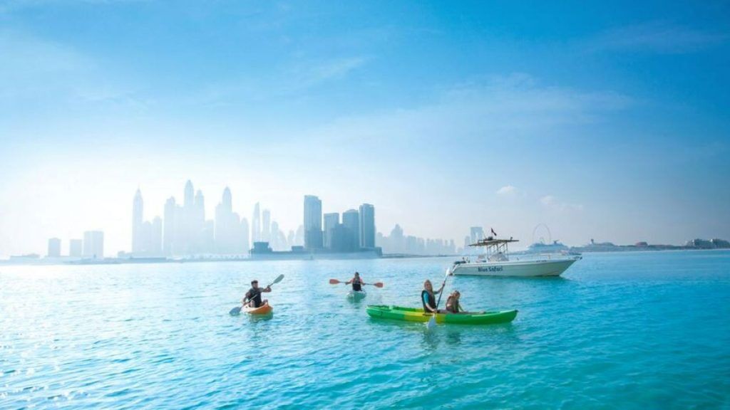 30-Minute Double-Seat Kayak Experience at Palm Jumeirah